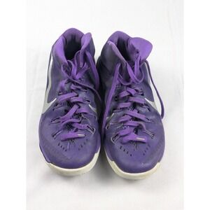 Nike Hyperdunk Men Size  8.5 High Top Basketball Shoes Sneakers Purple 2014‎